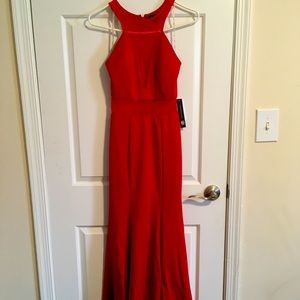 Long Formal Red Dress